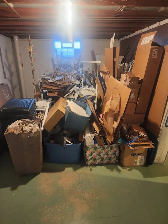 Roll-off dumpster container at job site for Yard Waste Dumpster Rental in Boulder Creek